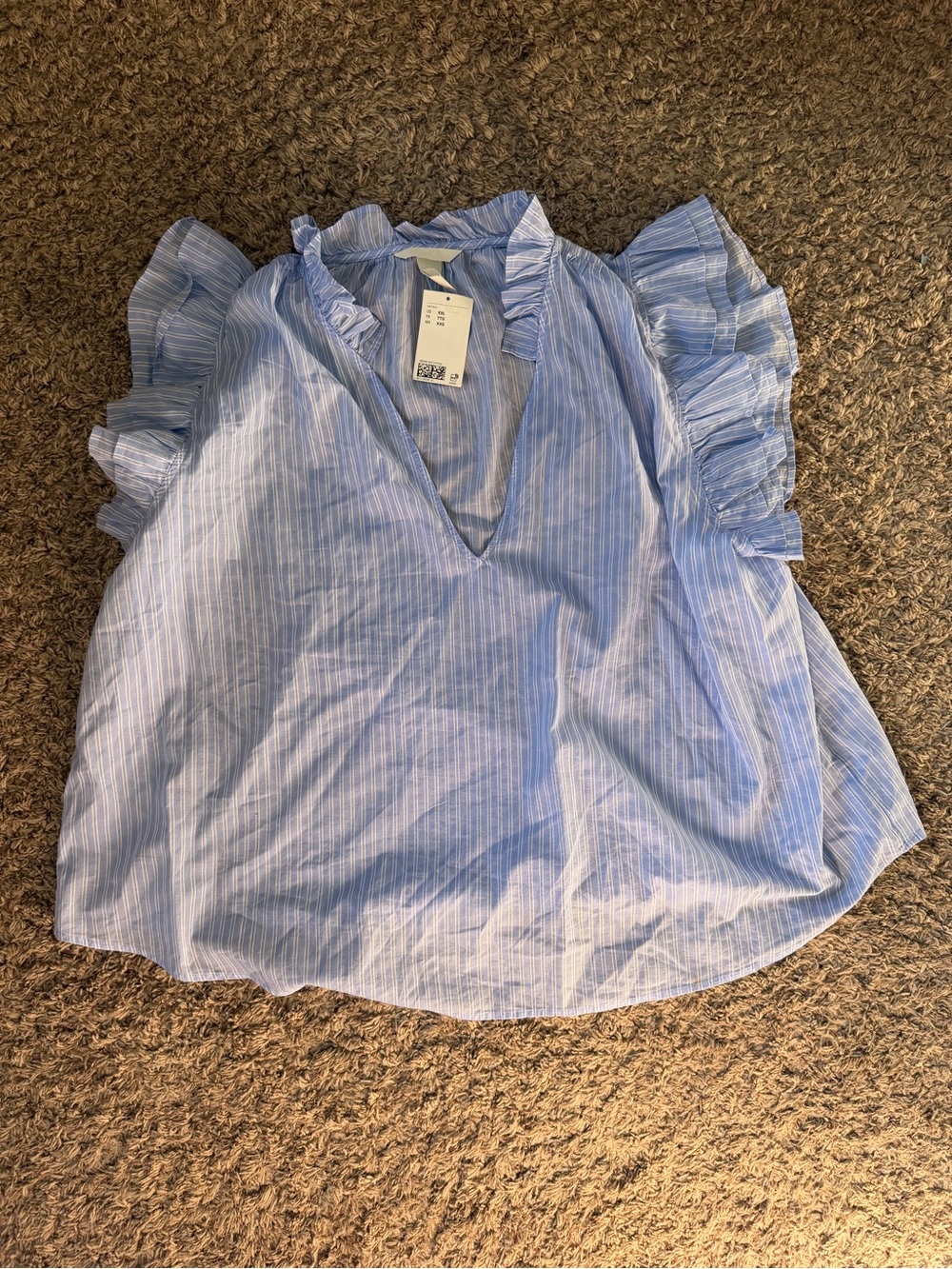 H&M Striped Blouse